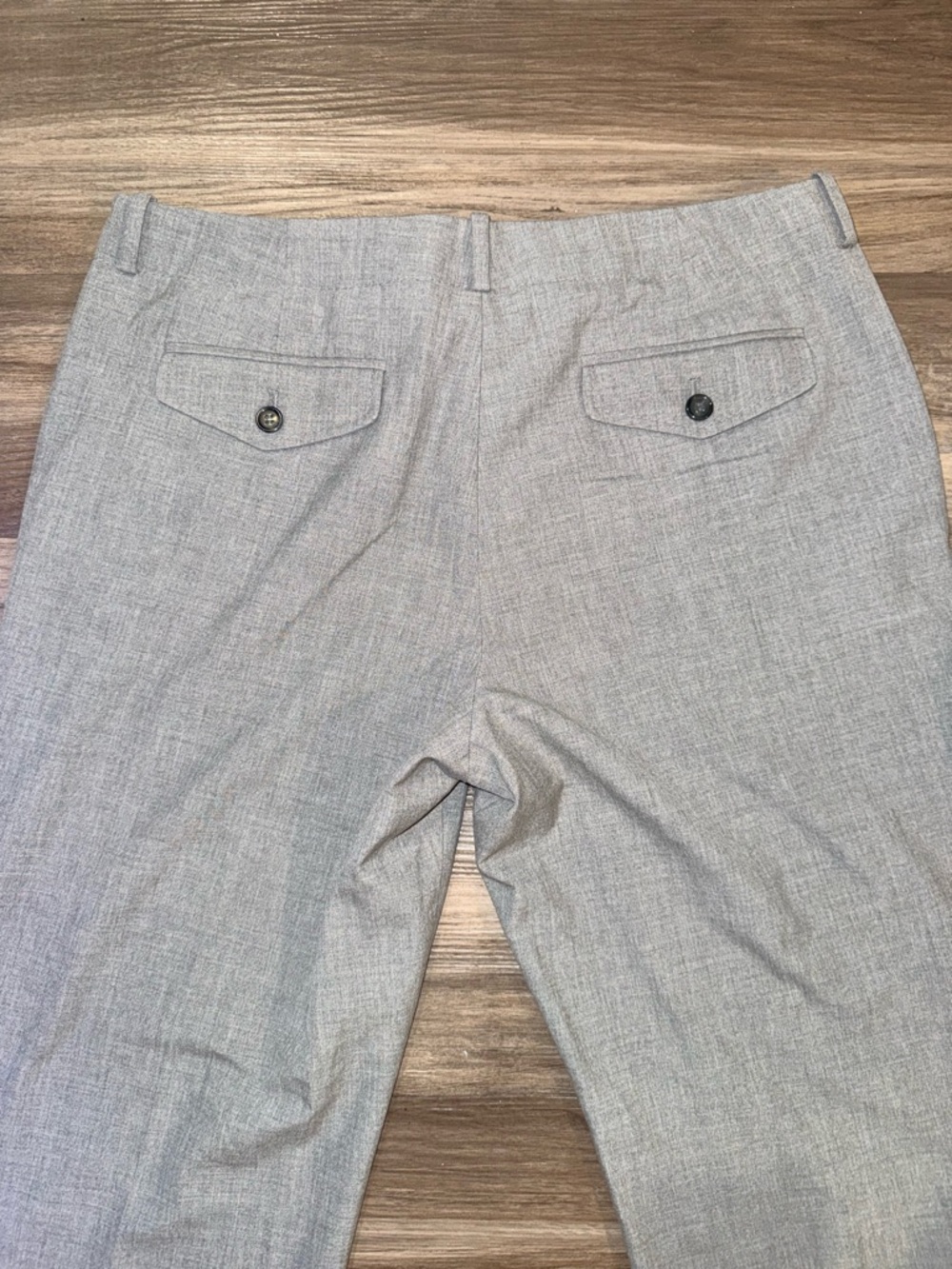 Gray Wide Leg Dress Pants Size 10R Work Office Career Trousers - Picture 5 of 10